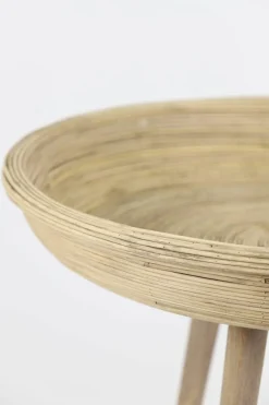 Light en Living Bijzettafel Set van 2 COLON naturel Clearance