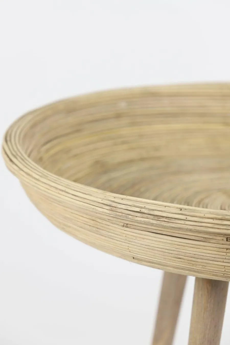Light en Living Bijzettafel Set van 2 COLON naturel Clearance