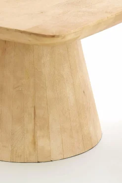 Light en Living Bijzettafel 60x60x41 cm DEGO mat naturel Online