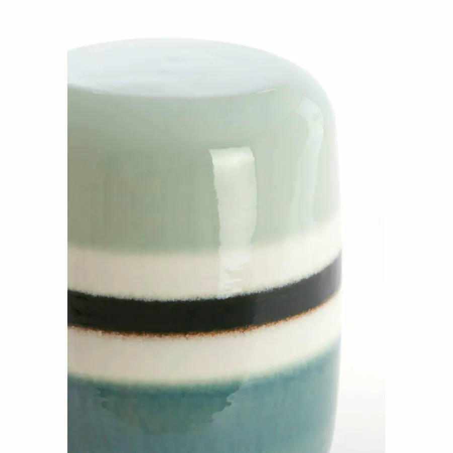 Light en Living Bijzettafel Ø34x46,5 cm FRANCA keramiek groen-mint groen
