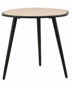 Light en Living Bijzettafel 54x45,5x48 cm DIVO spiegel bruin glas+zwart Online