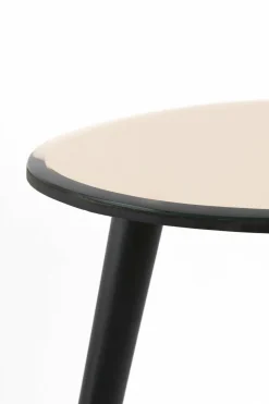 Light en Living Bijzettafel 54x45,5x48 cm DIVO spiegel bruin glas+zwart Online