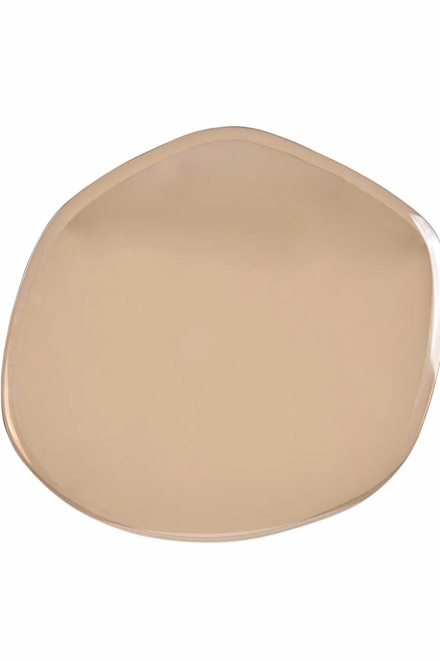 Light en Living Bijzettafel 54x45,5x48 cm DIVO spiegel bruin glas+zwart Online