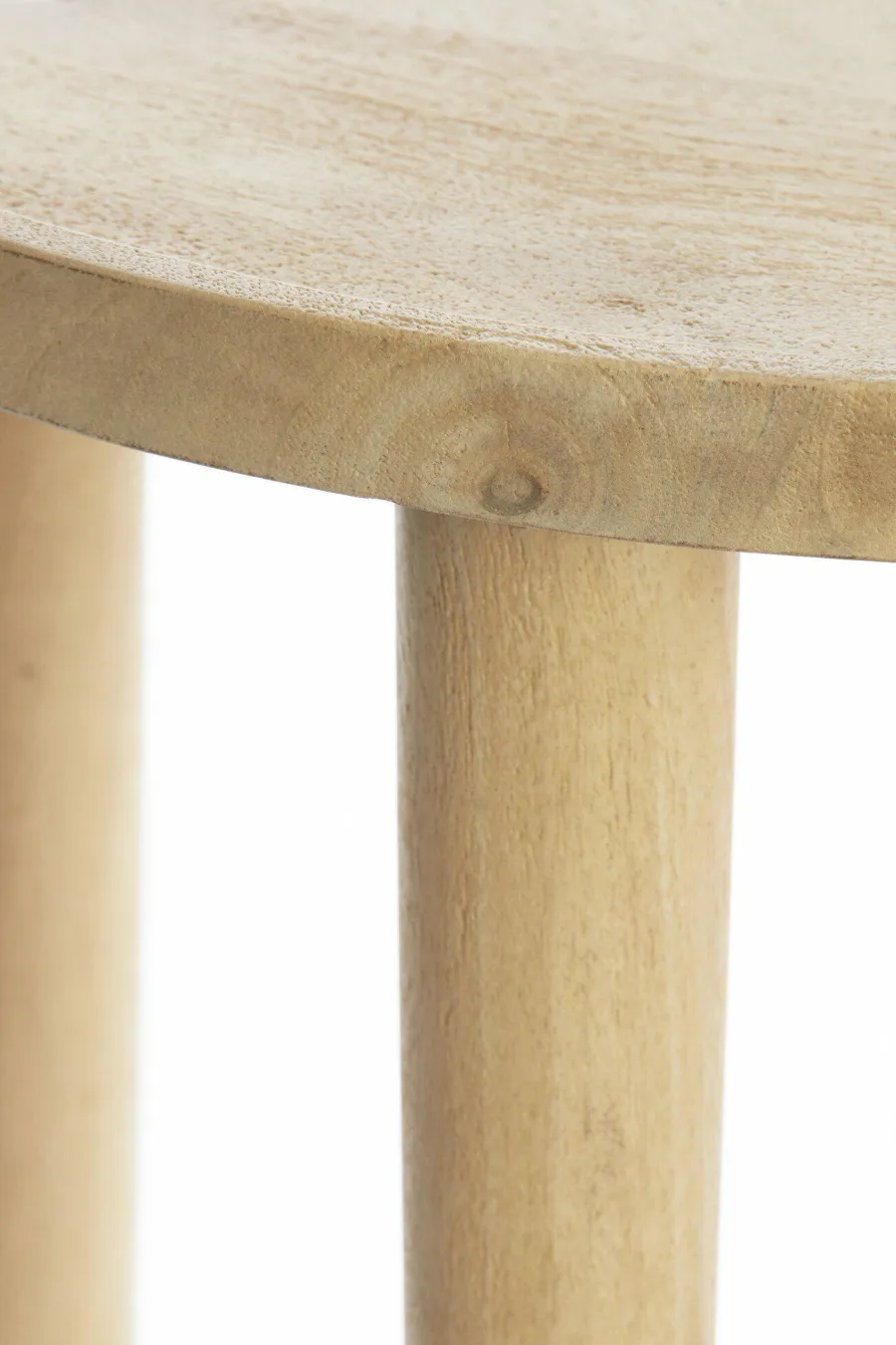 Light en Living Bijzettafel Ø49x49 cm QIANO mango hout naturel