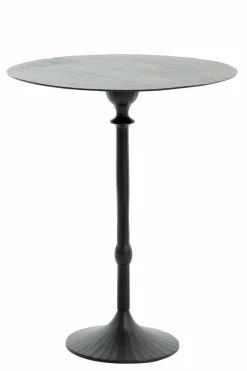 Light en Living Bijzettafel Ø50x60 cm JANNA mat zwart