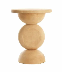 Light en Living Bijzettafel Ø40x50 cm MIRTO hout mat naturel Best