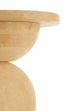 Light en Living Bijzettafel Ø40x50 cm MIRTO hout mat naturel Best