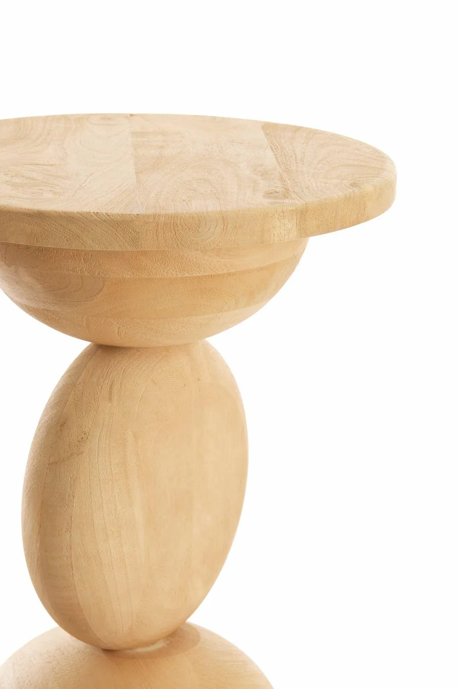 Light en Living Bijzettafel Ø40x50 cm MIRTO hout mat naturel Best