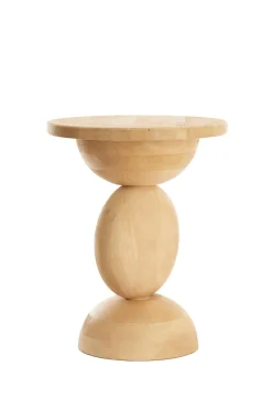 Light en Living Bijzettafel Ø40x50 cm MIRTO hout mat naturel Best