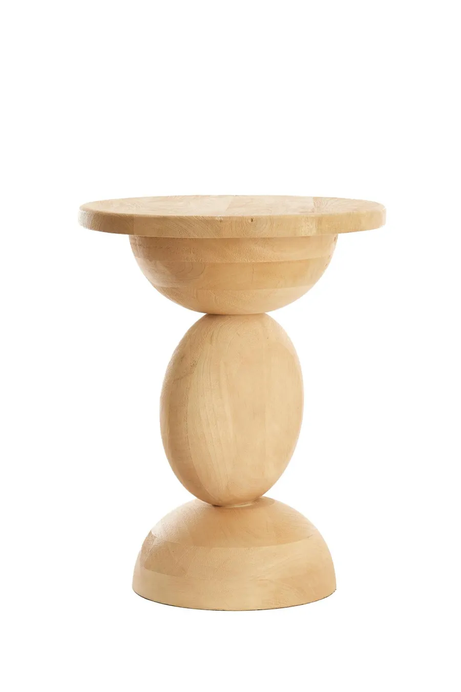 Light en Living Bijzettafel Ø40x50 cm MIRTO hout mat naturel Best