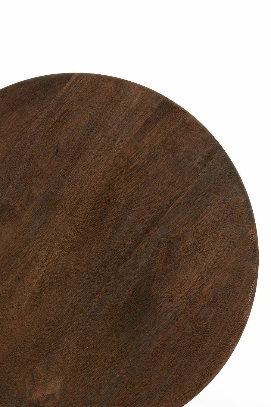 Light en Living Bijzettafel Ø40x50 cm MIRTO hout mat donker bruin Discount