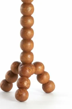 Light en Living Bijzettafel Ø35x54 cm VEGLIO hout olie bruin Discount