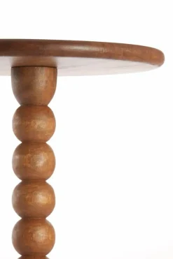 Light en Living Bijzettafel Ø35x54 cm VEGLIO hout olie bruin Discount
