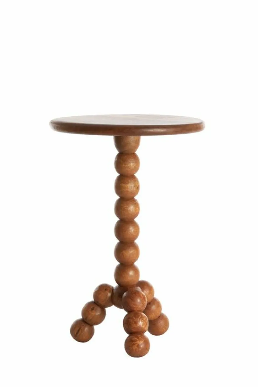 Light en Living Bijzettafel Ø35x54 cm VEGLIO hout olie bruin Discount