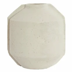 Light en Living Bloempot deco 35x32x57 cm NORIC mat crème Best