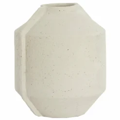 Light en Living Bloempot deco 35x32x57 cm NORIC mat crème Best