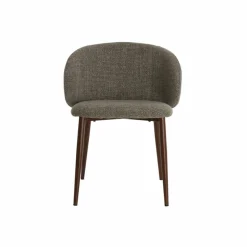 Light en Living Eetkamerstoel 57x56x74 cm ALUKO zwart-licht bruin+bruin Best