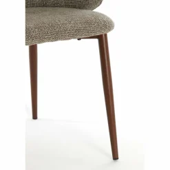 Light en Living Eetkamerstoel 57x56x74 cm ALUKO zwart-licht bruin+bruin Best