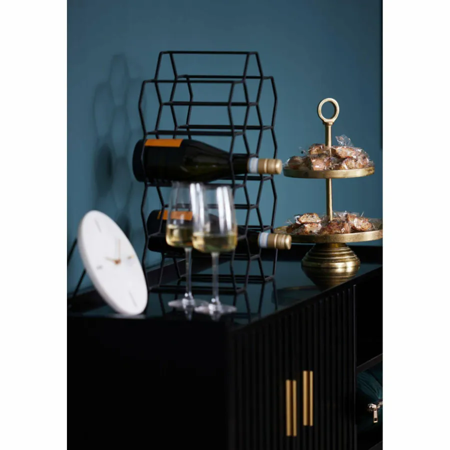 Light en Living Etagere 2 laags LUTEK Goud Clearance