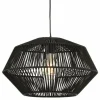 Light en Living Hanglamp Ø40x24 cm DEYA mat zwart Discount