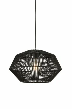 Light en Living Hanglamp Ø40x24 cm DEYA mat zwart Discount