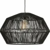 Light en Living Hanglamp Ø49x30 cm DEYA mat zwart Clearance