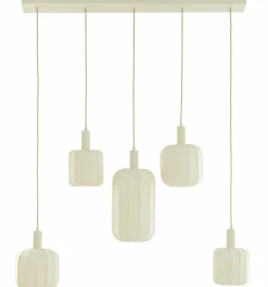 Light en Living Hanglamp 5L 105x19,5x123 cm TUFIA linnen cream Clearance