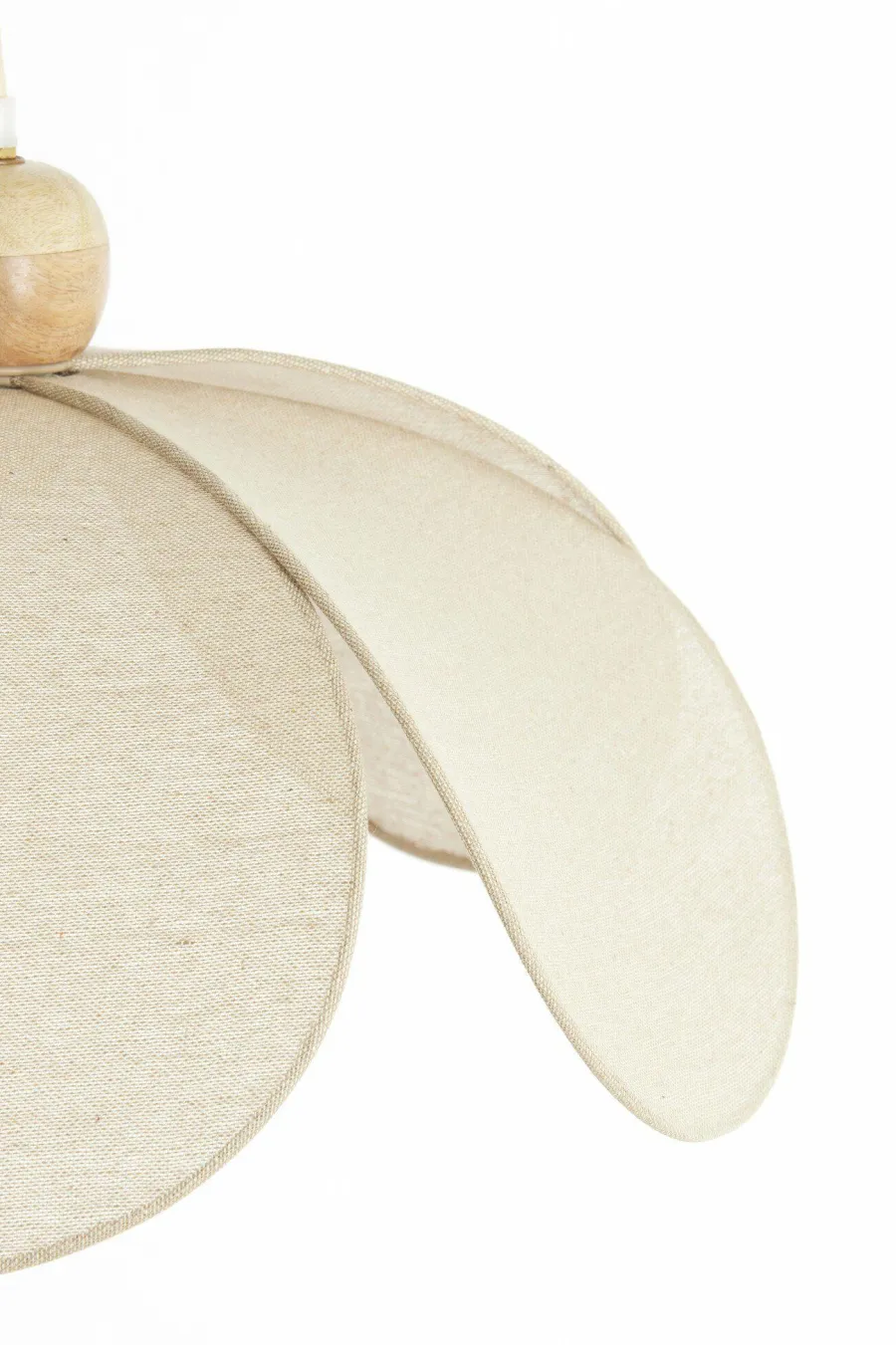 Light en Living Hanglamp Ø50x28 cm LAVRIRIA natural+hout Sale
