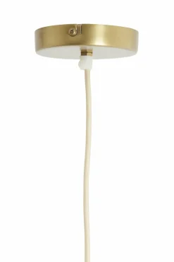 Light en Living Hanglamp Ø50x28 cm LAVRIRIA natural+hout Sale