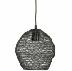 Light en Living Hanglamp Ø18x20 cm NOLA gaas glans zwart Best
