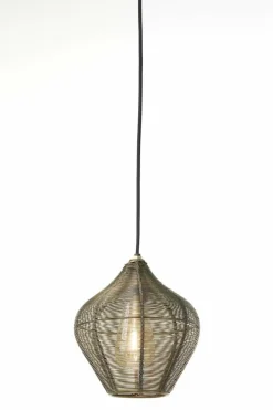 Light en Living Hanglamp ALVARO antiek brons - Diverse maten Discount