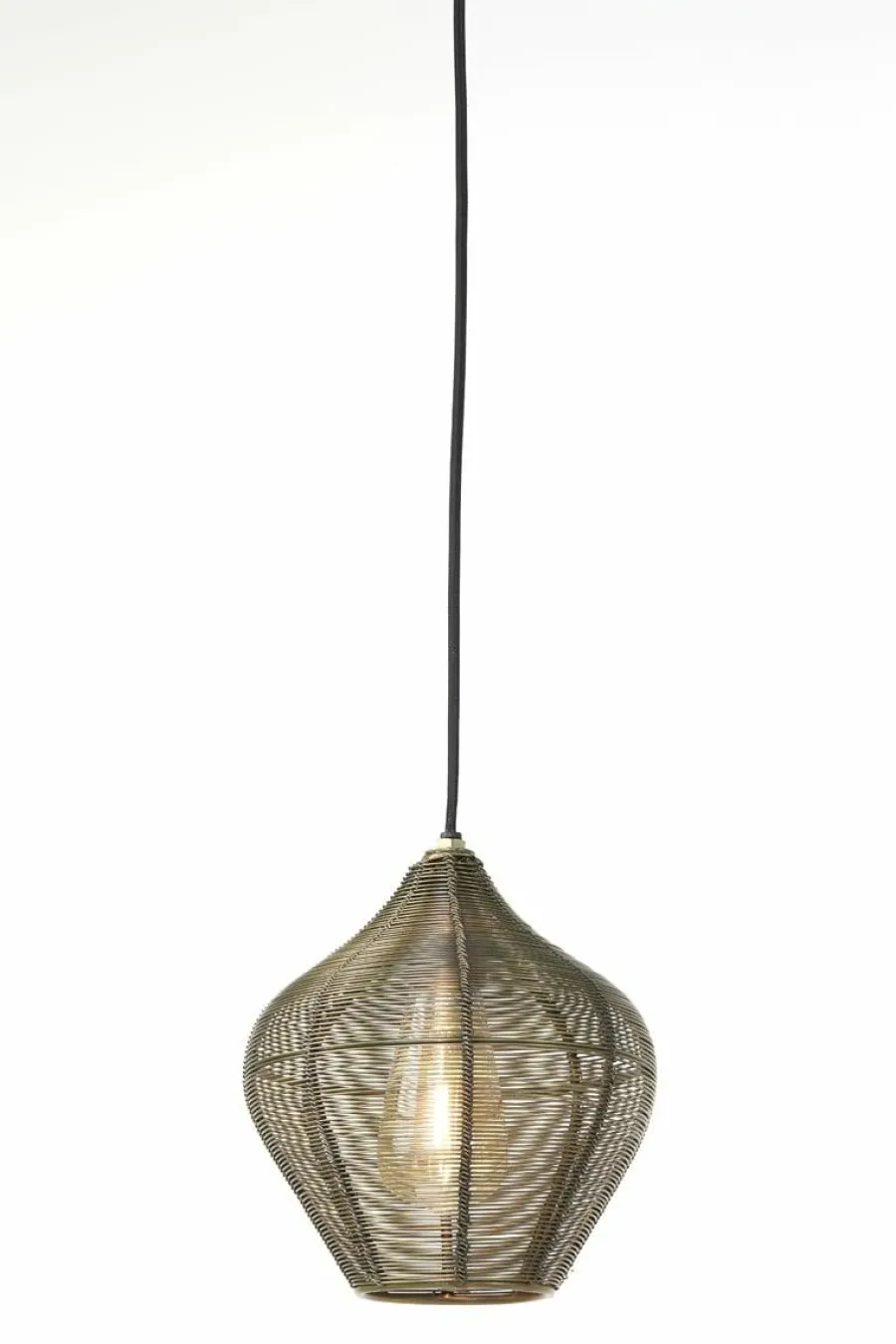 Light en Living Hanglamp ALVARO antiek brons - Diverse maten Discount