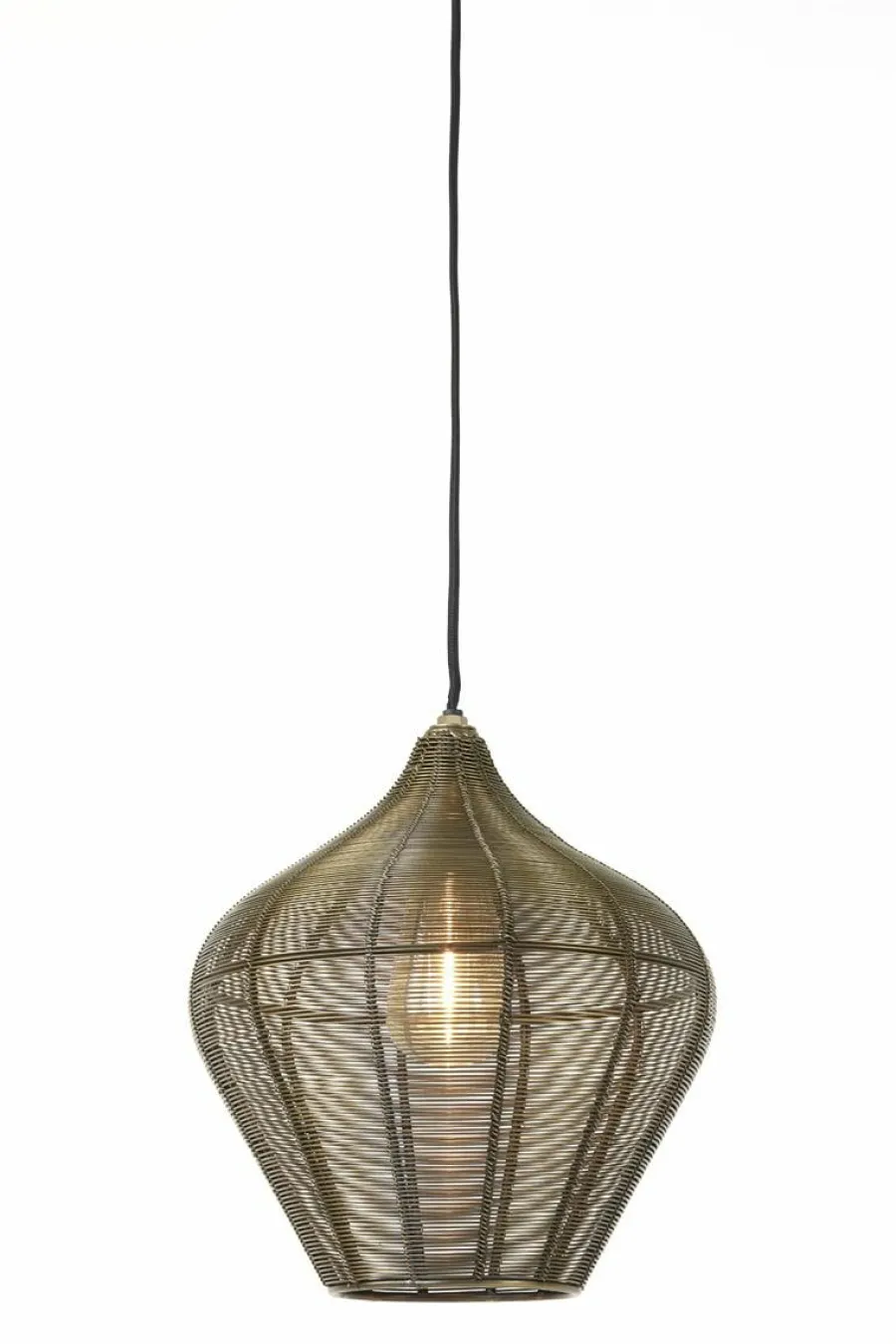 Light en Living Hanglamp ALVARO antiek brons - Diverse maten Discount