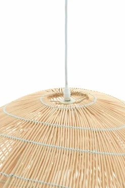 Light en Living Hanglamp 54x52,5x30,5 cm JANZUR rattan naturel Clearance