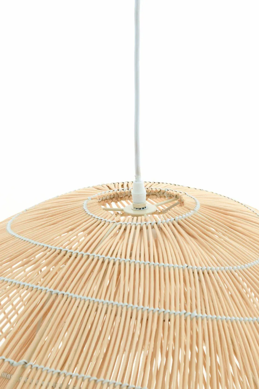 Light en Living Hanglamp 54x52,5x30,5 cm JANZUR rattan naturel Clearance