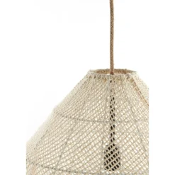 Light en Living Hanglamp Ø50x50 cm MAKASSAR zijde crème Hot