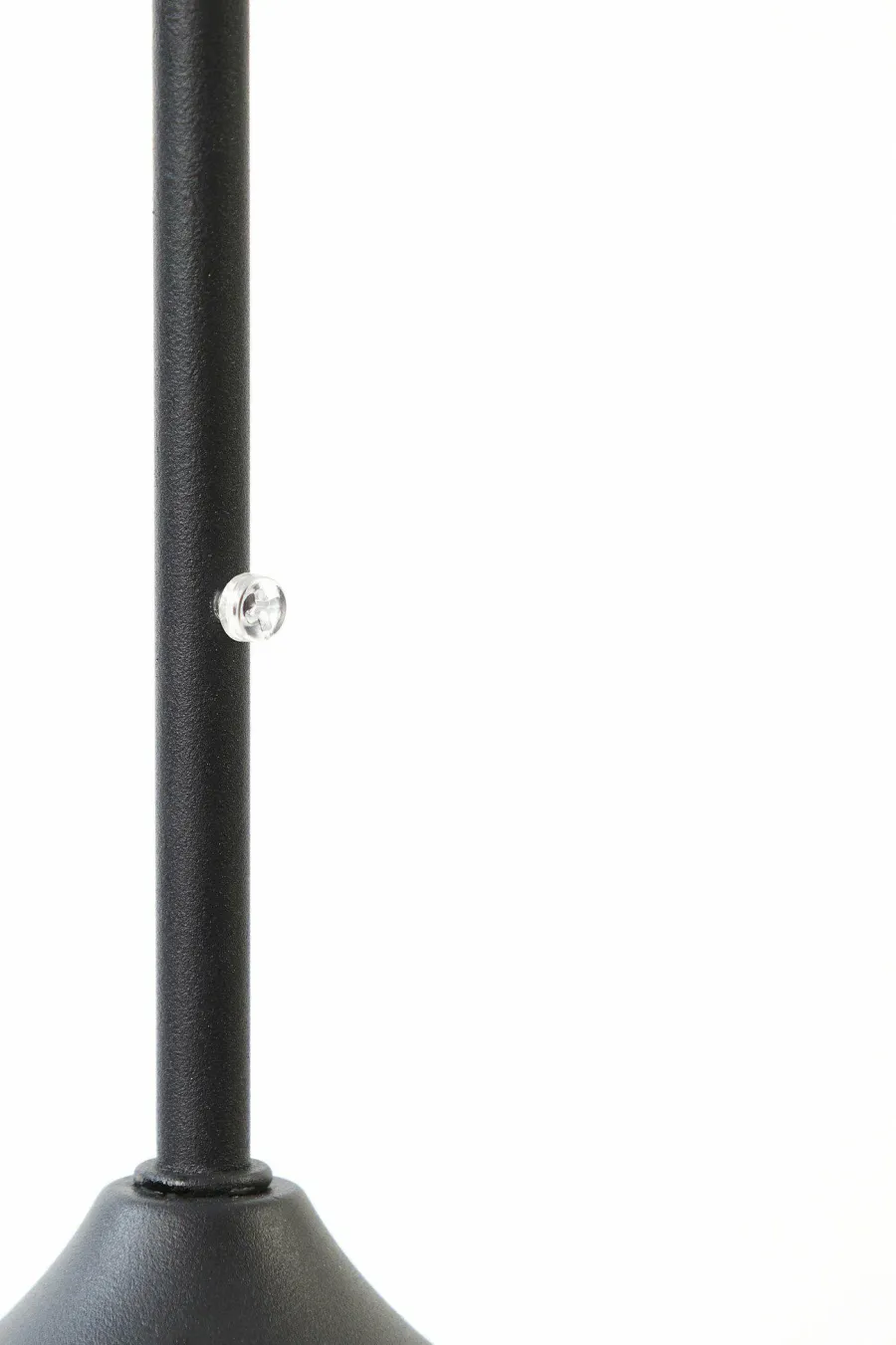 Light en Living Hanglamp MAYSON zwart+glas bruin - Diverse maten Outlet