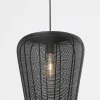 Light en Living Hanglamp Adeta zwart of goud - meerdere afmetingen New