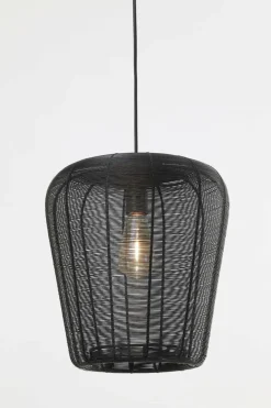 Light en Living Hanglamp Adeta zwart of goud - meerdere afmetingen New