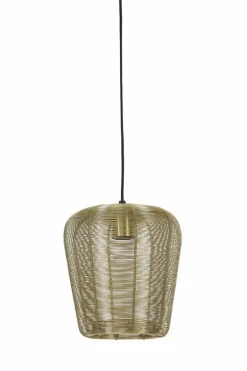 Light en Living Hanglamp Adeta zwart of goud - meerdere afmetingen New