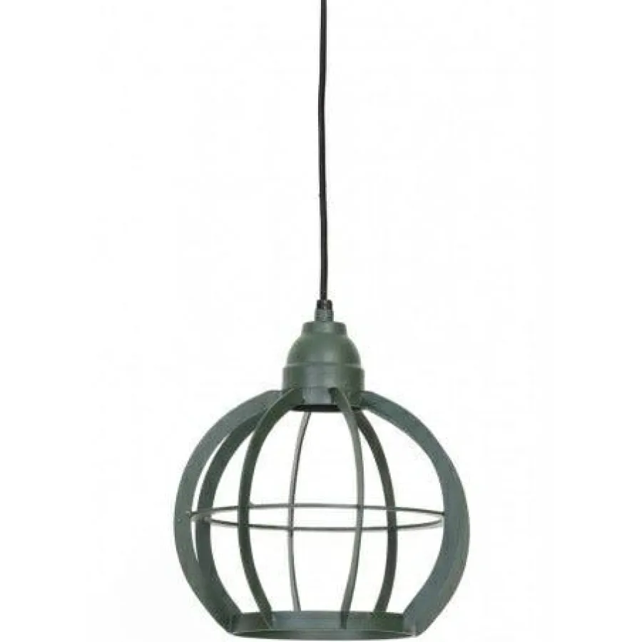 Light en Living Hanglamp Ø23x24 cm BIBI donker groen Discount