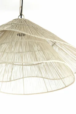 Light en Living Hanglamp Ø56x31 cm ALAMEDA creme New