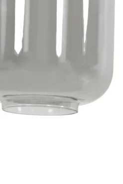 Light en Living Hanglamp 3L 100x22x32 cm LEKAR antiek brons+smoke glas Online