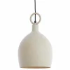 Light en Living Hanglamp Ø24X39 cm ROSERO zand+lichtbruin gespikkeld Best
