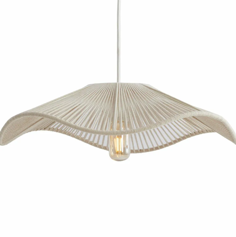 Light en Living Hanglamp Ø50x12 cm RAFA creme Hot