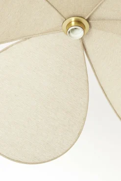 Light en Living Hanglamp Ø60x30 cm LAVRIRIA natural+hout Discount