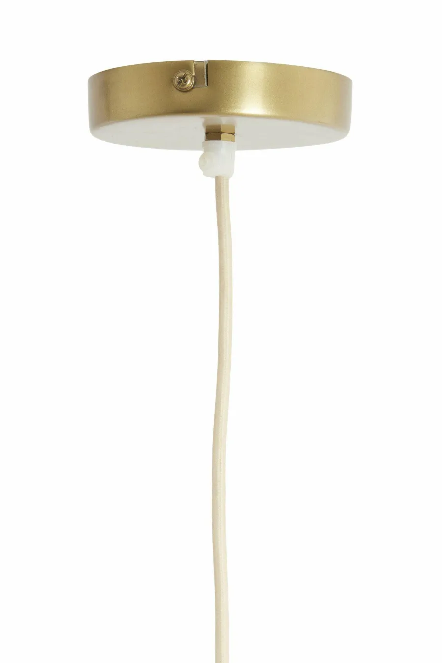 Light en Living Hanglamp Ø60x30 cm LAVRIRIA natural+hout Discount