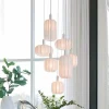 Light en Living Hanglamp 7L Ø53x34 cm TUFIA linnen crème New