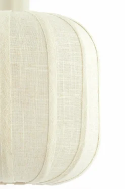 Light en Living Hanglamp 7L Ø53x34 cm TUFIA linnen crème New