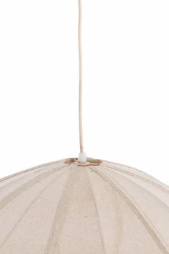 Light en Living Hanglamp Ø64X25 Cm Cesano Jute Natural Outlet